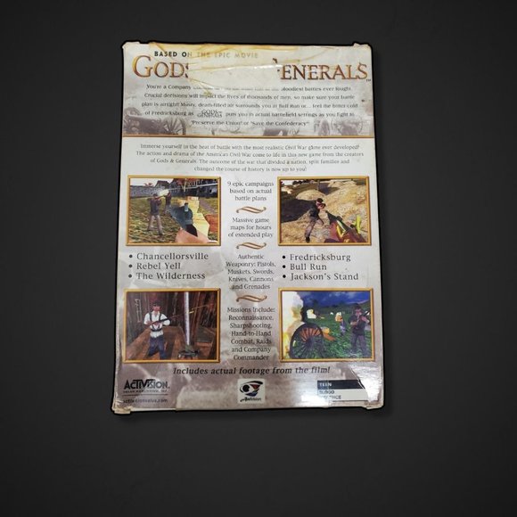 Gods and Generals Big Box PC Game Retro - Picture 2 of 7